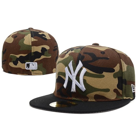 Fashion Full Big Cap MLB Baseball NY Yankee Hat Inverse Size Flat Edge Hip Hop YJV8 ZYEZ