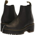 thumbnail image 7 of Dr. Martens Women's Rometty Leather Chelsea Boots Burnished Wyoming Black 8, 7 of 7