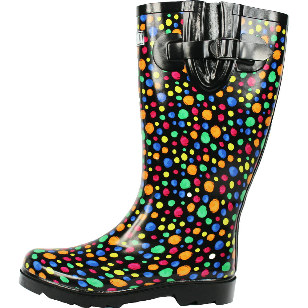 Tanleewa - Waterproof Rubber Women Rain Boots Anti-slip Insulated Rain ...