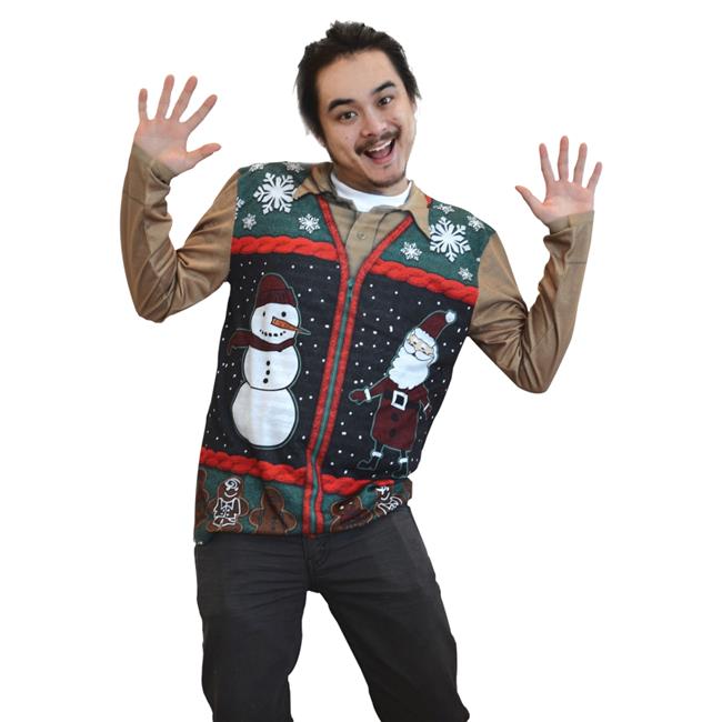christmas vest for men