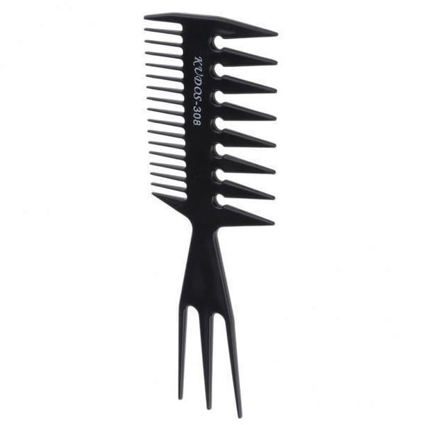 4xSalon Afro Hair Pick Cepillo Peine Peluquería Peine Para Peinado Herramienta 4 piezas