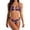 Multicolor5, variant on Women Bikini Swimsuit Backless Split Print Fashion Hanging Neck Strap Two Piece Bathing Suit For Beach Vacation Pool Party