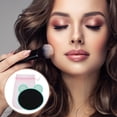 thumbnail image 2 of Unique Bargains 1 Pc Portable Makeup Sponge Brush Cleaner Green, 2 of 7