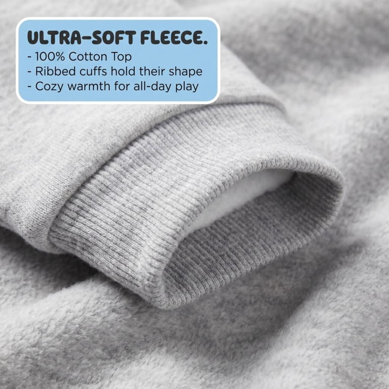 Bluey Toddler Fleece Hoodie and Pants Set photo 4