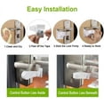 Door Lever Child Lock, Baby Proofing Door Locks Deter Kids Pets from