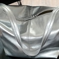 thumbnail image 2 of Bolso Tipo Cubo Hobo Elegante para Mujer PU ​​Color Sólido Gran Capacidad Fiestas Y, 2 of 9