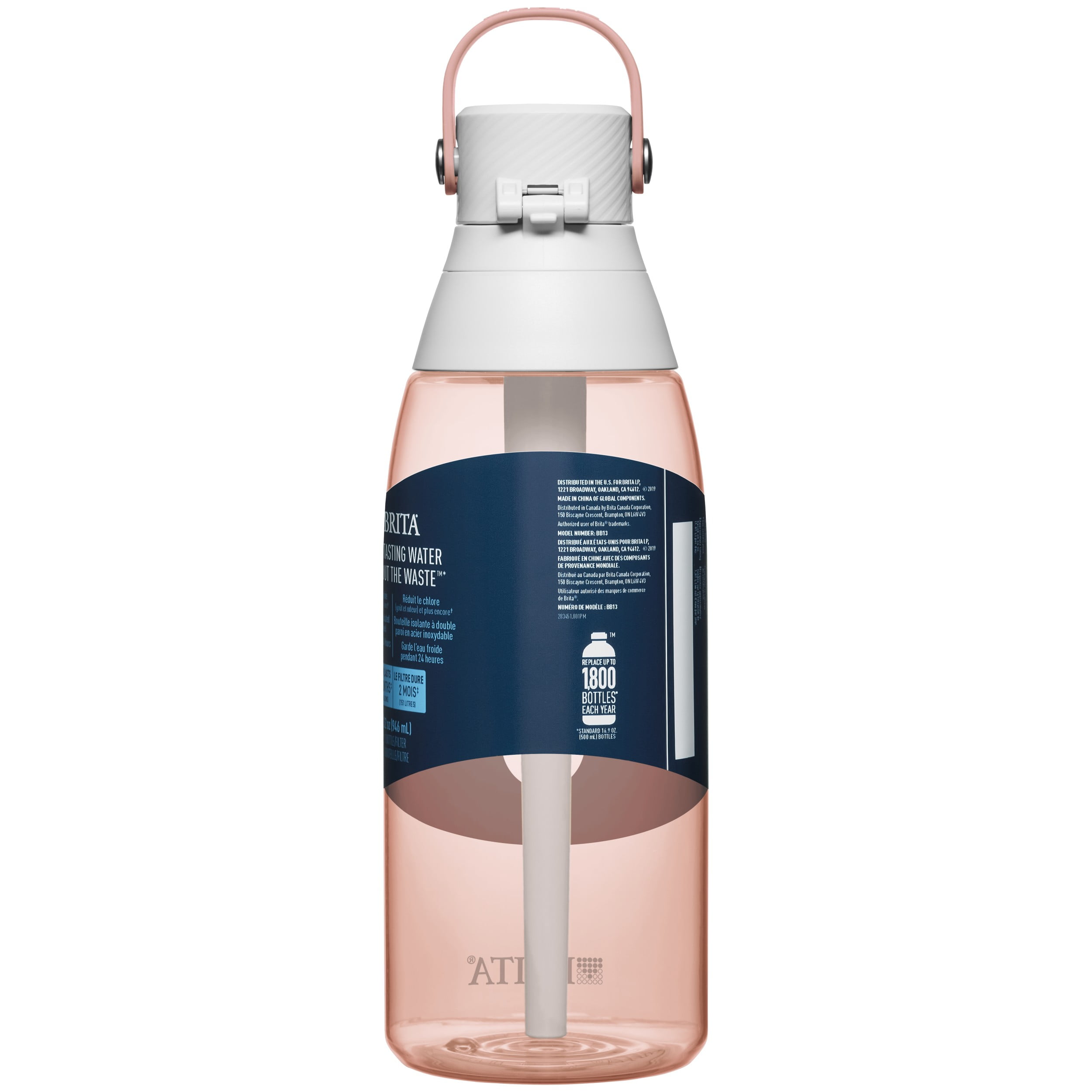Brita 36 oz Night Sky Premium Leak Proof Filtered Water Bottle