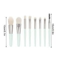 thumbnail image 3 of Kokovifyves Clearance Beauty and Makeup 8 Mini Macaron Makeup Brush Set Eye Shadow Blush Portable Full Set of Soft Hair Round Head Concealer Eyeliner Beauty, 3 of 9