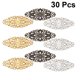 thumbnail image 3 of unbranded 30Ud Colgantes Metálicos Para Manualidades Joyería DIY Con Flores Robusta Y Colores Variados, 3 of 5