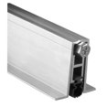 thumbnail image 2 of Aluminum Automatic Door Bottom, Mill Finish, Prene, 9/16”W x 36"L x 1-3/8”H (411APKL36), 2 of 2