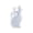 White-B, variant on DIY Silicone Mould for Crafts Cat Candlestick and Tealight Holder Resin Mould for Epoxy Casting DIY Candle Holder Cat Shaped Silicone Crafting Kit, White-A