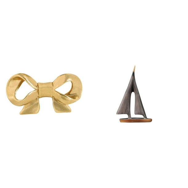 Tirador De Latón Con Forma De Velero Para Cajones De Cocina. Diseño Bonito Y Fácil De Instalar. Ideal Para Armarios, Cómodas Y Otros Muebles. Figura Decorativa De Velero Para Baño, Hotel,