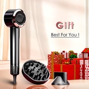 NICEBAY by SKIMI Hair Dryer, Ionic Blow Dryer 110,000 RPM High-Speed Brushless Motor, Travel Mini Hair Dryer For Women, Small Hair Dryer Diffuser