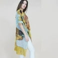 thumbnail image 2 of Elegant Timeless Full-Length Classic Kimono with Unique Artistic Print for Versatile Styling|SOL24A180, 2 of 7