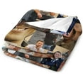 thumbnail image 4 of Blanket Glenn Star Powell Blanket Poster Soft Comfortable Warm Wool Blanket Fan Gift Suitable for Room Sofa Office Bed Car Camping Sofa Decoration Comfortable 30"x40", 4 of 6