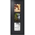 thumbnail image 1 of collage photo frame double mat with 3 - 6x8 openings and  black frame, 1 of 2