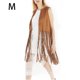 thumbnail image 4 of Qarigey Mujeres sin mangas frente abierto estilo occidental transpirable borlas chaleco cintura retracción Cardigan chaleco para diario Accesorios de disfraces camello METRO Qarigey AP009615-07B, 4 of 6