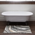 thumbnail image 3 of Mohawk Home Serpentine Bath Mat, Dove, 2' x 5', 3 of 9