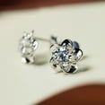 thumbnail image 2 of Paire de Boucles d'Oreilles Clous pour Femmes Bijoux de Mariage, 2 of 4