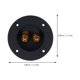 thumbnail image 2 of Greenadscape 2Ud Conector De Terminal Round Negro Para Subwoofer Con Binding Y Clips Rápidos, 2 of 3