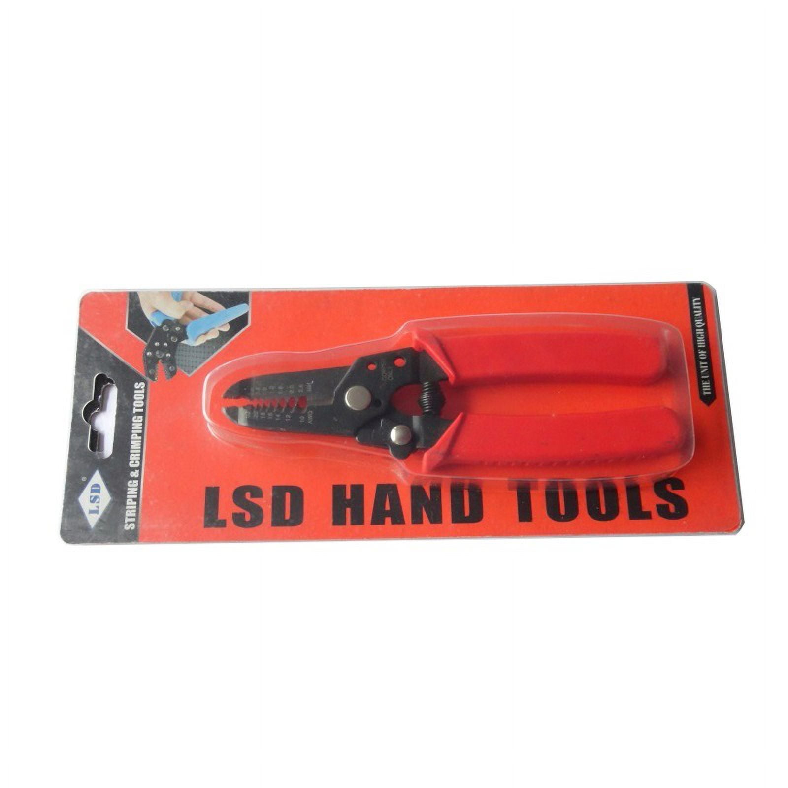 Wire Stripper Multi- Functional Tool for Stripping, Cutting Wires and Crimping Terminals ,Built to Last
