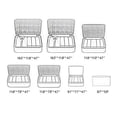 thumbnail image 2 of Vercord 7 Set Travel Packing Organizers Cubes Luggage Suitcase Organizer Bags Clothes Underwear Cube Shoe Pouch Pack Burgundy, 2 of 5