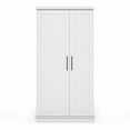 thumbnail image 2 of Furinno Robin Storage Kitchen Cabinet with 2 Doors 71H in White, 2 of 12