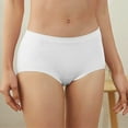 thumbnail image 5 of Prolriy Panties for Women, Women's Three Midwaist of -Side Underwear Layer Widened Underwear Version Womens Underwear White, 5 of 9