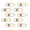 Light Gold, variant on 10 Pcs Keychain Clips Metal Lobster Clasps Chain Buckles Hardware Accessories for Jewelry Making
