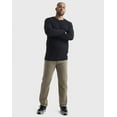 thumbnail image 4 of Hanes Originals Men's Cotton Long Sleeve T-Shirt (Big & Tall Sizes) Black 4XT, 4 of 7