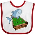 thumbnail image 3 of Inktastic Pool Shark Boys or Girls Baby Bib, 3 of 4