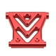 thumbnail image 5 of M Buder Bisel Frontal de Aleación de Aluminio Anticolisión para Coche RC Axial RBX10 Ryft 1/10 Rojo, 5 of 9