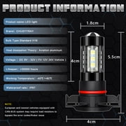 SYJIIP LED Headlight White COB 6000K fits 2007-2014 Chevy Suburban 1500 Tahoe, 6 Pack