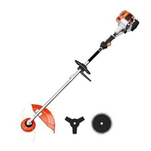 Royalbelle 3-in-1 Gas Powered Grass Trimmer, String Trimmer Edger Garden Weed Wacker, Orange