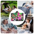 thumbnail image 6 of Splatoon Hooded Blanket Poncho, Wearable Hooded Blanket Cozy Soft Warm Plush Fleece Blanket for Adult Women Men, 6 of 7