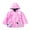 Pink, variant on Dezsed 2025 Fall Winter Girls Raincoat Coat Long Sleeve Hooded Outerwear for Kids 8M-5Y Children Windbreaker Rain Jacket Birthday Gift School Outfit