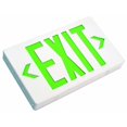 thumbnail image 1 of NICOR Éclairage LED Sortie de Secours Signe avec Lettrage Vert (EXL1-10-UNV-WH-G-2), 1 of 10