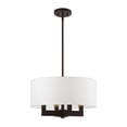 thumbnail image 2 of Livex Lighting - Cresthaven - 4 Light Chandelier in Contemporary Style - 18, 2 of 12