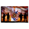 thumbnail image 3 of Bayyon 911 Patriot Day 343 Firefighters Grommet Flag September 11 Attacks Never Forget 911 Flag Banner with Grommets 3x5Feet Man cave Decor, 3 of 6