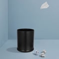 thumbnail image 4 of GAXIRE Recycling Bin for Bedroom Black Carbon Steel 1Set Easy Disposal for General Users, 4 of 8