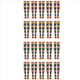 thumbnail image 1 of 20X Coloridos una Rayas de Iris Sobre la Rodilla Disfraz de Payaso una Rayas Medias Altas para Halloween Cosplay Fiestas de, 1 of 5