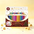 thumbnail image 5 of Popcorn Pens Set, 12Pcs 3D Puffy Bubble Art Markers, Christmas DIY Popcorn Drawing Pens, Multicolor Puffy Paint Marker Kit, Magic Expandable Bubble Graffiti Pens, Creative Raised Effect Art Pen, 5 of 7