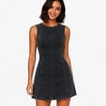 thumbnail image 3 of HIOK Women's Sleeveless Denim Tank Dress Slim Fit A Line Summer Casual Mini Dress Stretchy Basic Dress for Daily Wear Party Vacatio, 3 of 7