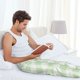 thumbnail image 5 of Fotbe Pistachio Green Checkboard Pantalones de Pijama para Hombre, Pantalones de Dormir, Pantalones de Casa con Cintura Ajustable y Bolsillos-XX-Large, 5 of 6