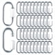 thumbnail image 1 of 60 Mosquetones M6 de Eslabón Rápido de 6 Mm, Conector de Cadena de Hierro Galvanizado, Eslabón Rápido de Alta Resistencia, 1 of 7