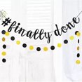 thumbnail image 4 of unbranded 2Ud Banner Colgante De Fiesta De Graduación Negro Para Y, 4 of 8