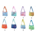 thumbnail image 4 of Advancent Bolsa de playa portátil para niños de dibujos animados, ligera, cómoda, cómoda y plegable, concha de playa Almacenamiento y organización del hogar Cinta Azul Amarilla, 4 of 6