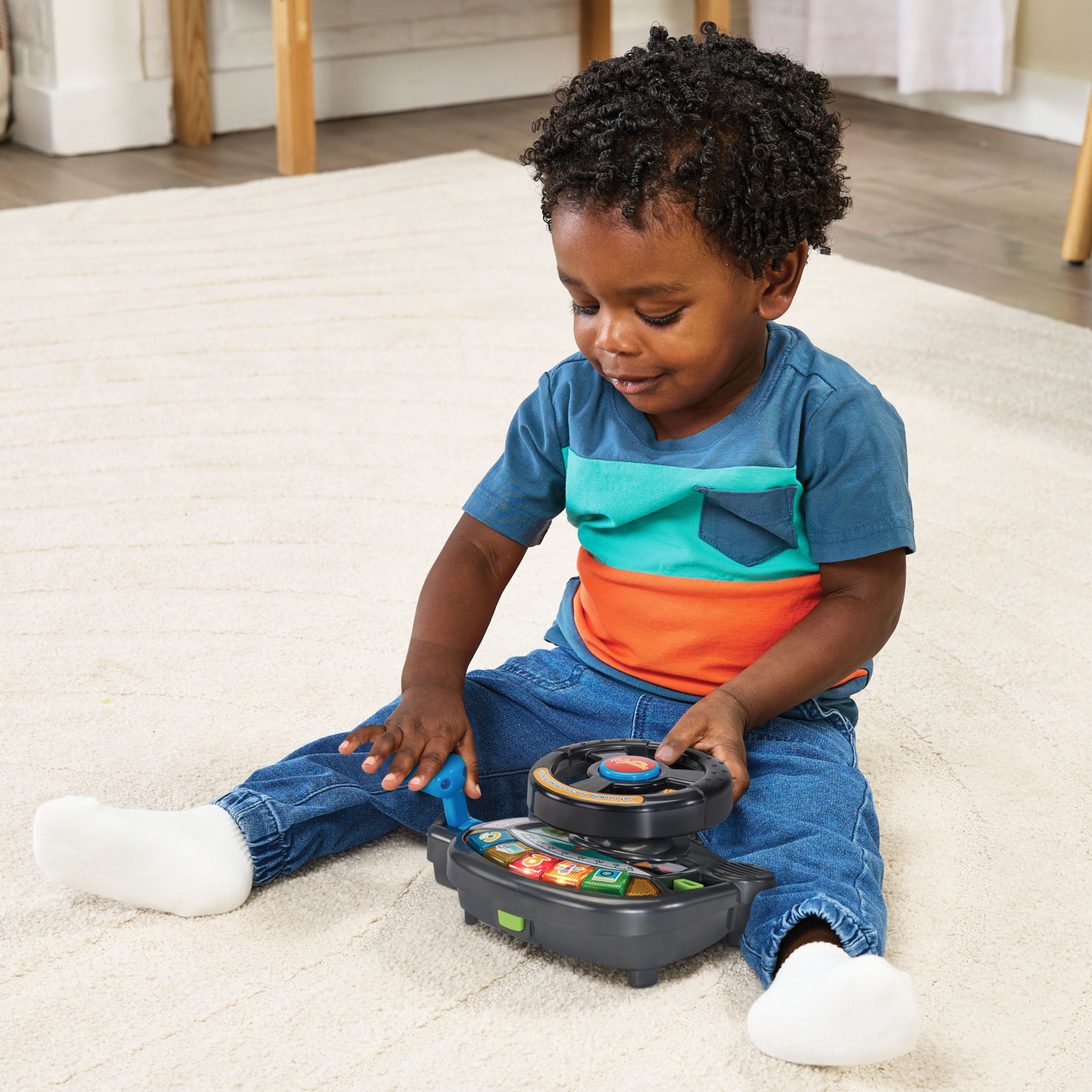 VTech® Get Growing Tractor & Mower Ride-On - Easy Transformation - English Version, 12-36 Months