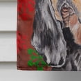 thumbnail image 4 of Carolines Treasures SC9581CHF Coonhound Red Snowflake Christmas Flag Canvas House Size, 4 of 4