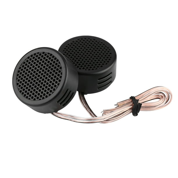 Altavoz Para Coche Audio Negro 12V 500W Mini Altavoz Para Coche Audio Tweeter 35 mm 98db Altavoz Para Automóvil